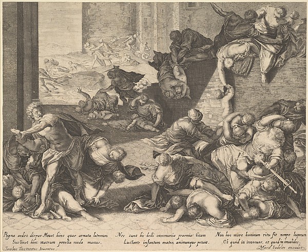 Anonymous, Massacre of the Innocents, reduced and reversed copy