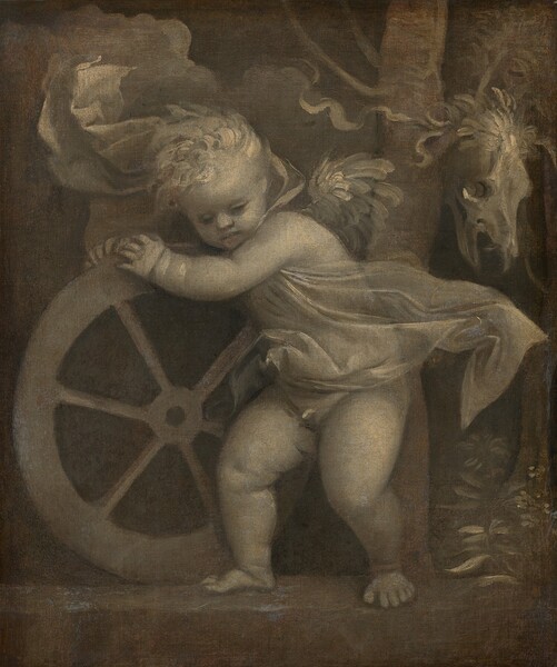 Titian, Cupid with the Wheel of Time