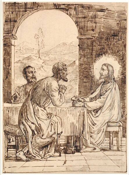Wilhelm Marstrand, Kristus i Emmaus