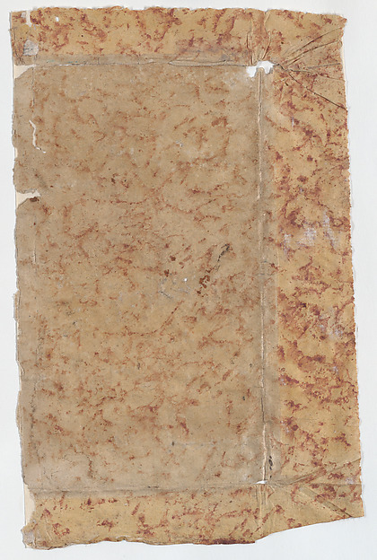 Anonymous, Sheet with overall splotchy pattern
