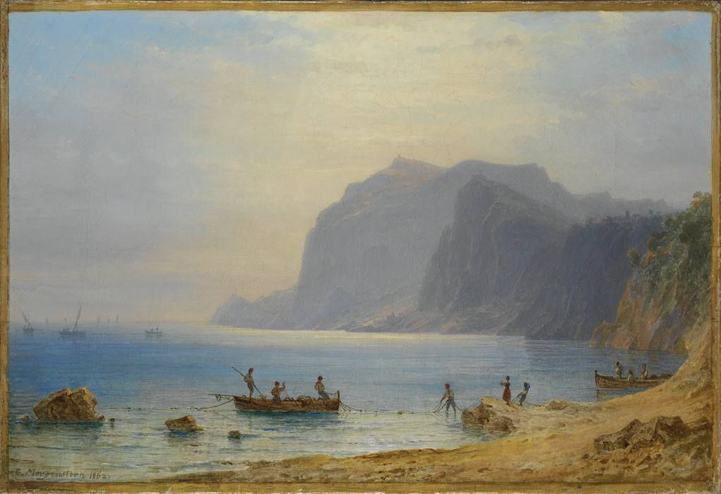 Carl Morgenstern, Küste von Capri