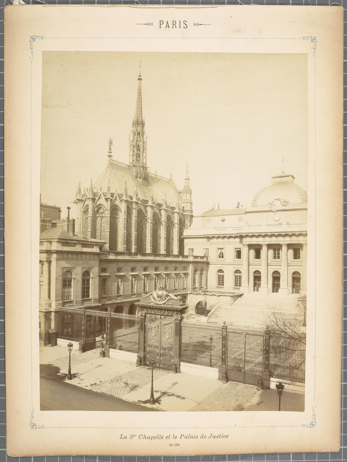 Desconegut, Paris. Le Ste Chapelle et le Palais de Justice