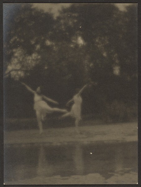 Louis Fleckenstein, [Dancers in Garden]