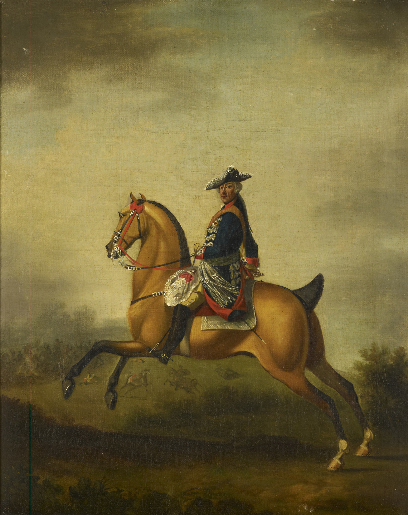 David Morier, Frederick II, King of Prussia (1712-1786)