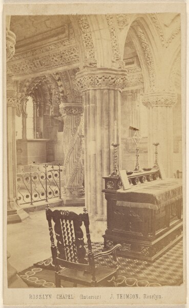 John Thomson, Rosslyn Chapel (Interior)