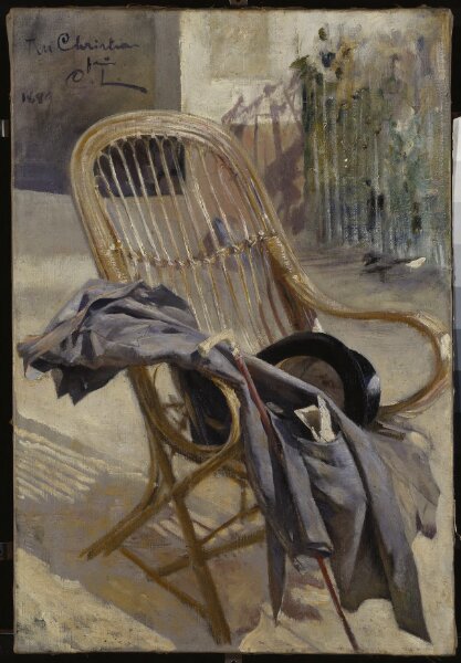 Carl Larsson, Korgstol. Studie till Nutida konst 1888, Göteborgs konstmuseum