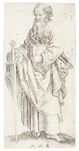 Martin Schongauer, Apostlen Paulus