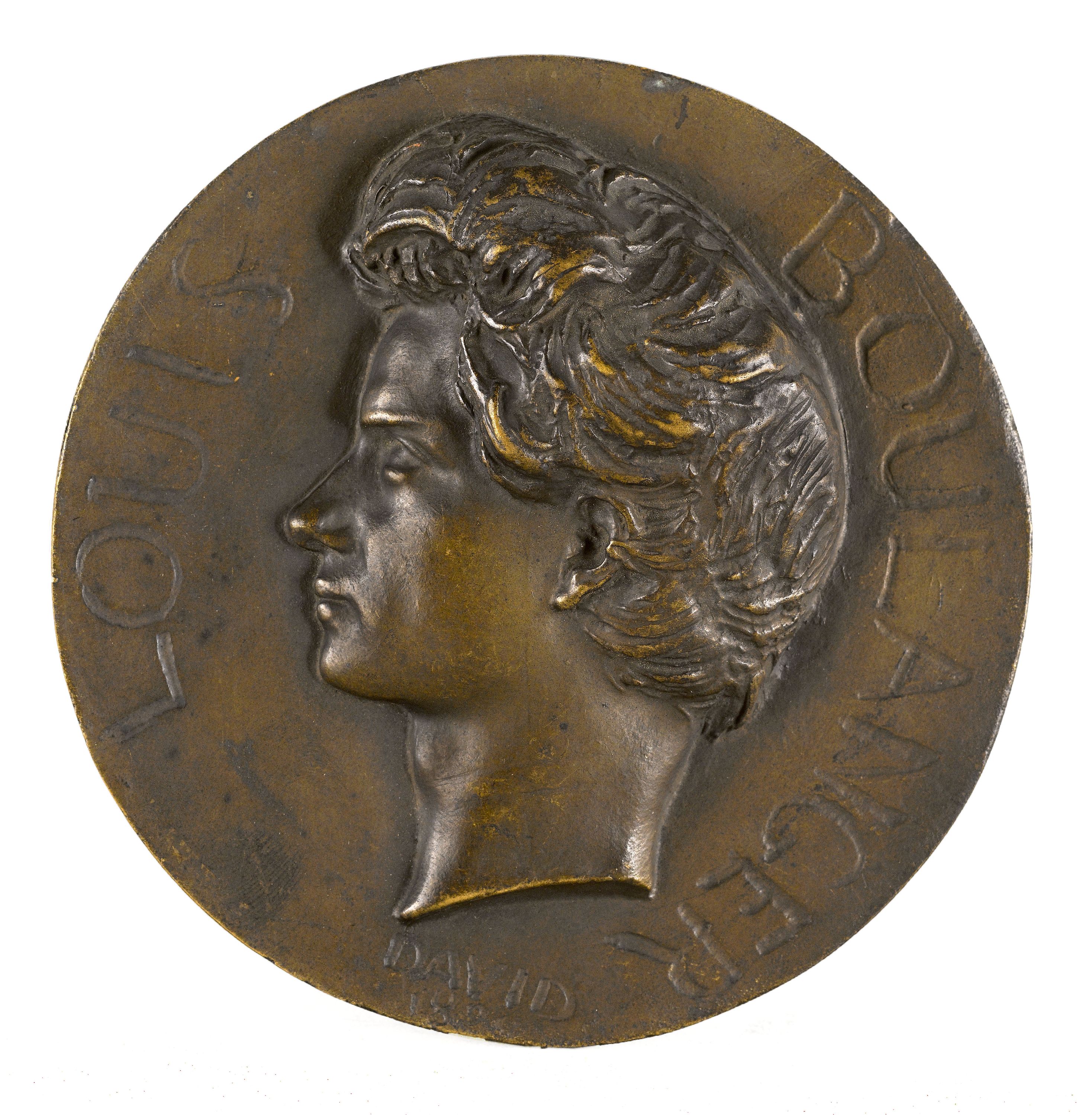 David d'Angers, Portrait de Louis Boulanger (1806-1867), peintre