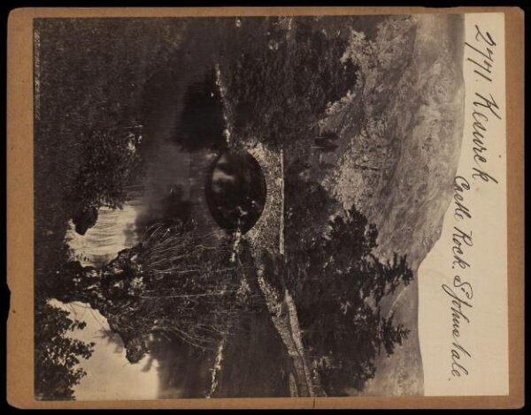Francis Frith, Keswick.  Castle Rock.  St. John's Vale