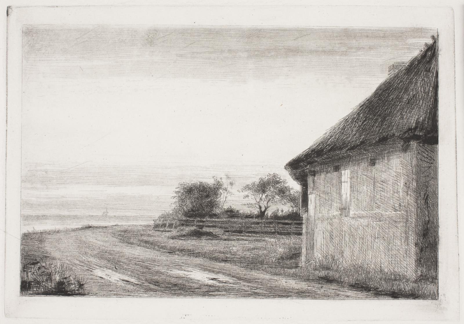 Carl Bloch, Huset og haven ved havet