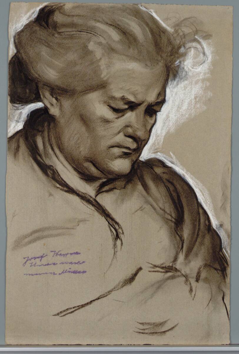 JosefWawra, Porträt der Mutter des Künstlers
