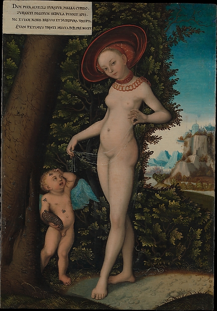 Lucas Cranach the Elder, Venus with Cupid the Honey Thief
