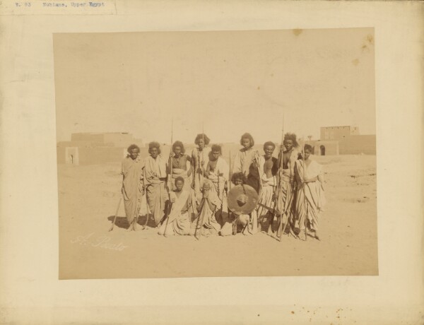 Antonio Beato, [Nubians, Upper Egypt]