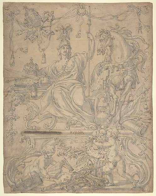 Godfried Maes, Allegory of Europe, from the Four Continents