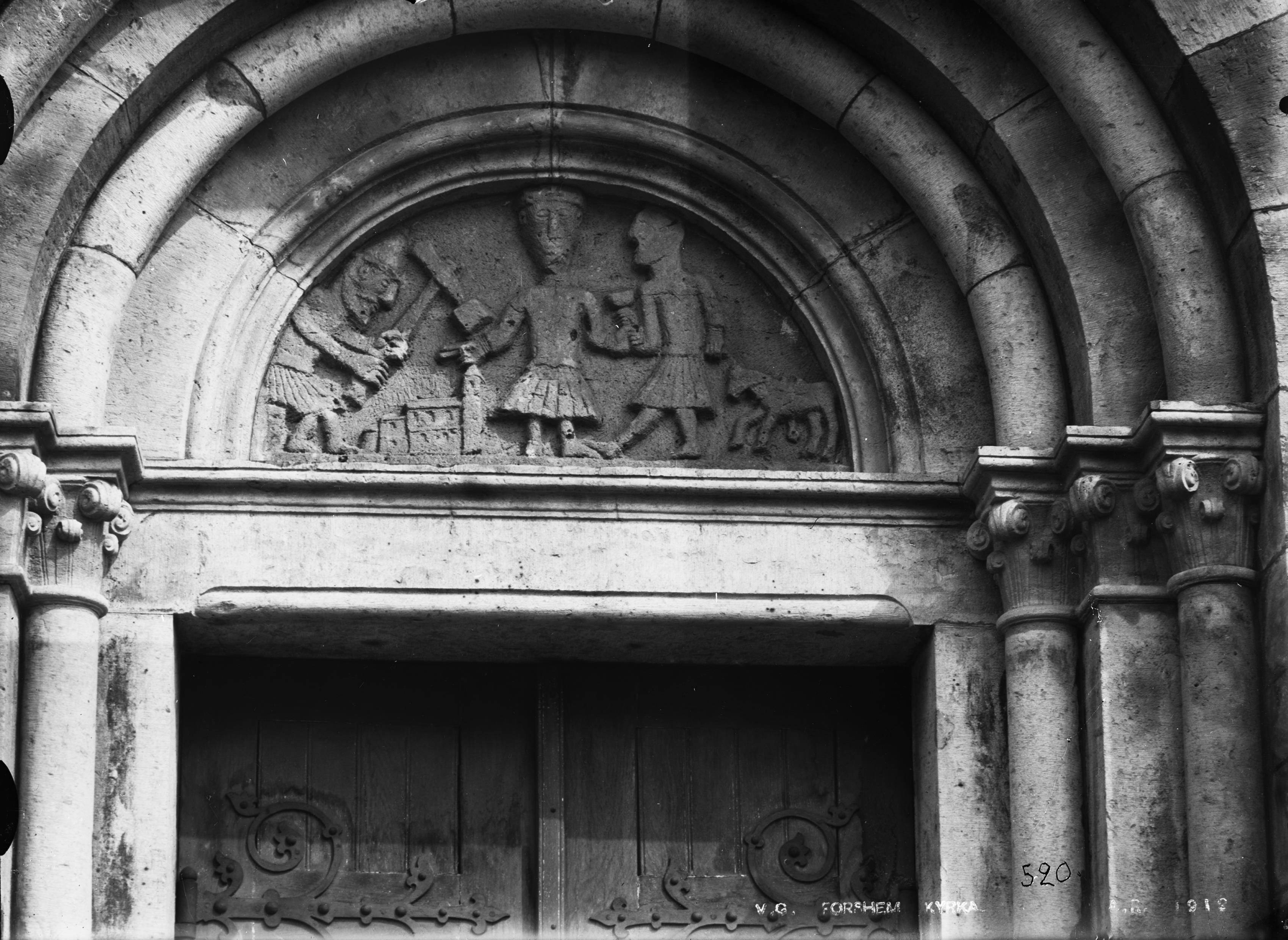 Anders Roland, Forshems kyrka