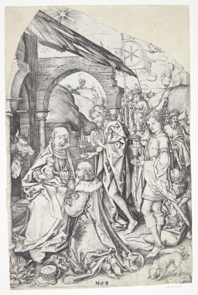 Martin Schongauer, Kongernes tilbedelse