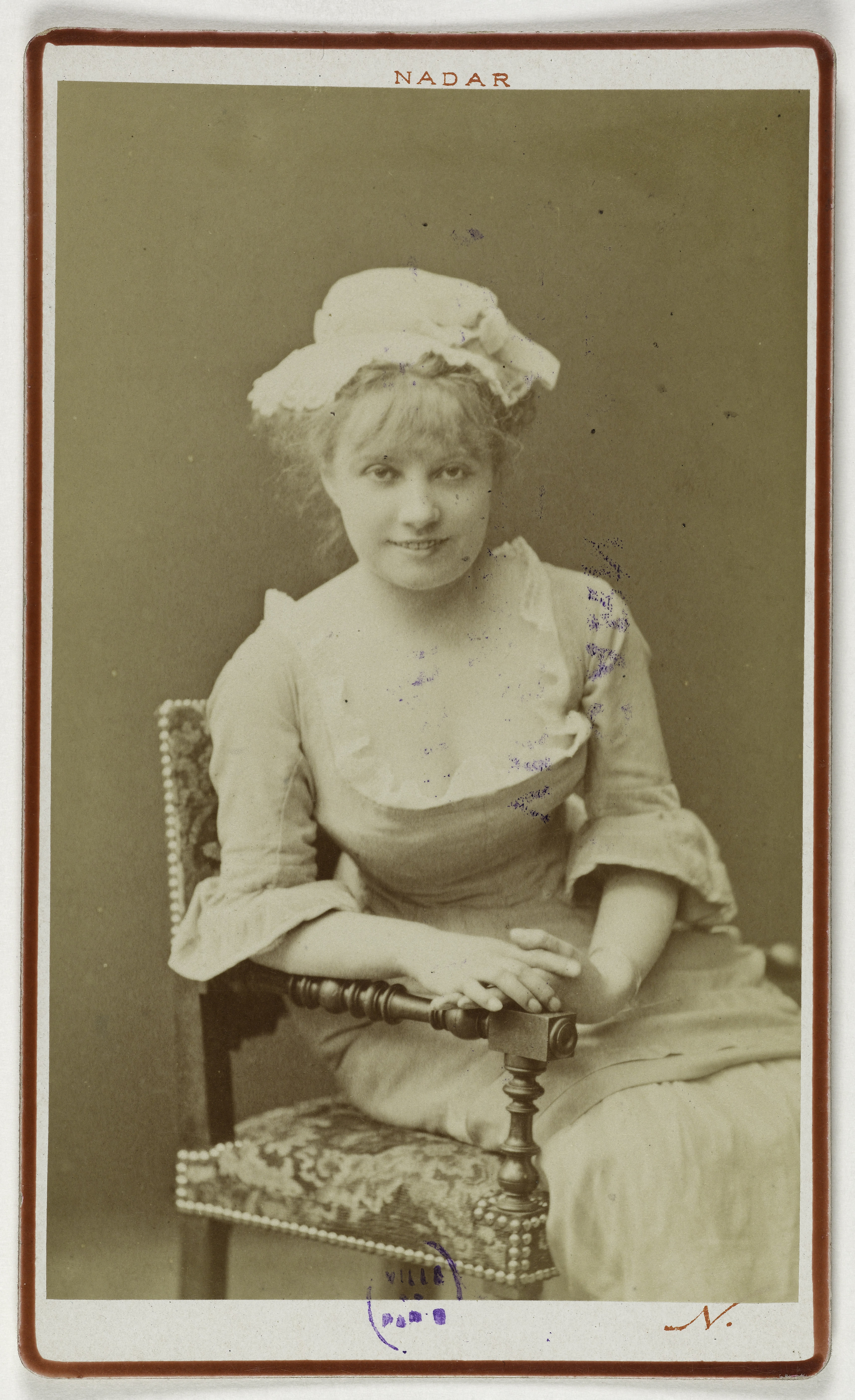 Atelier Nadar, Portrait d'Alice Giesz ou Gilles, (actrice)