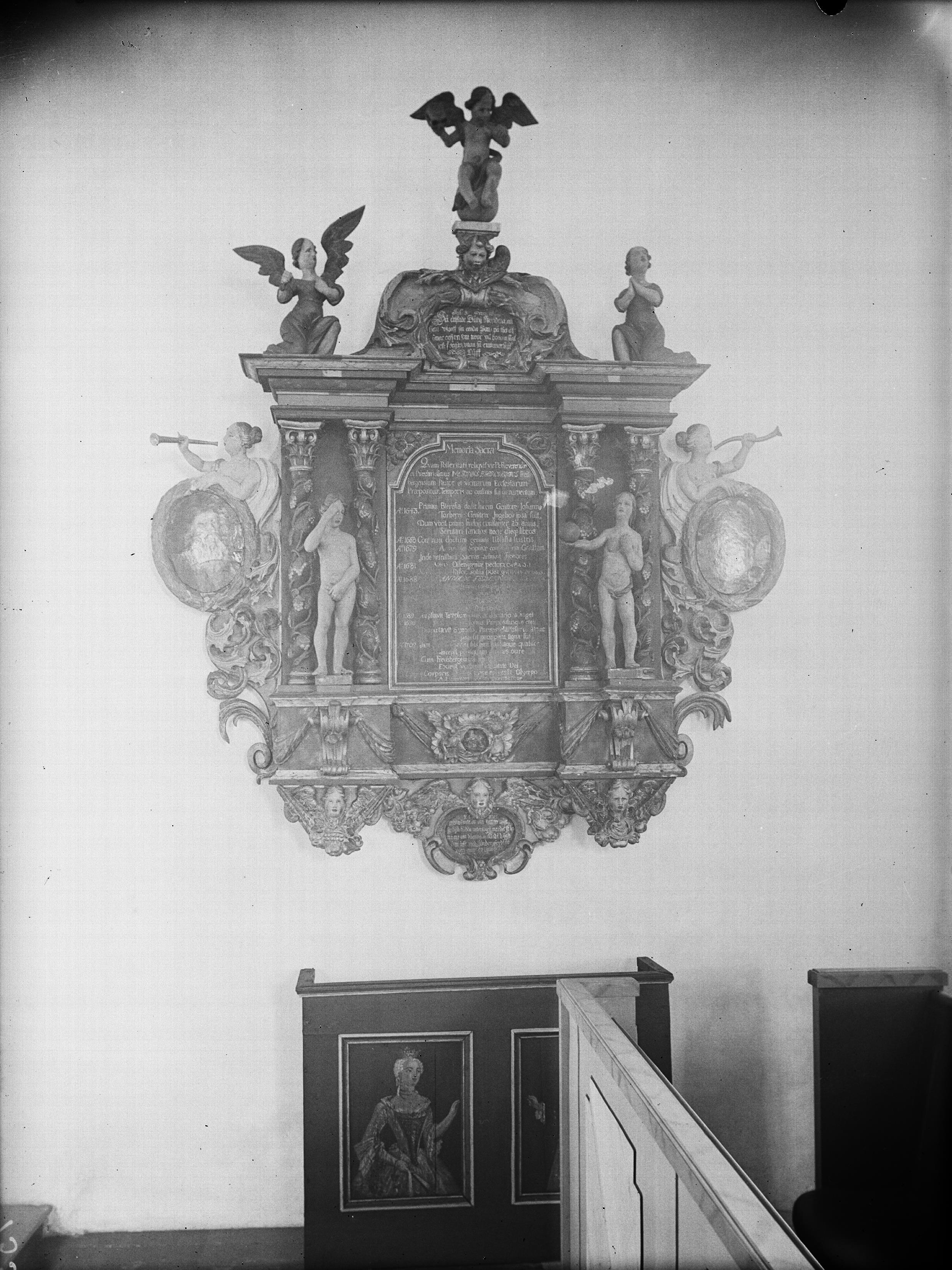 Axel Forssén, Fredsbergs kyrka