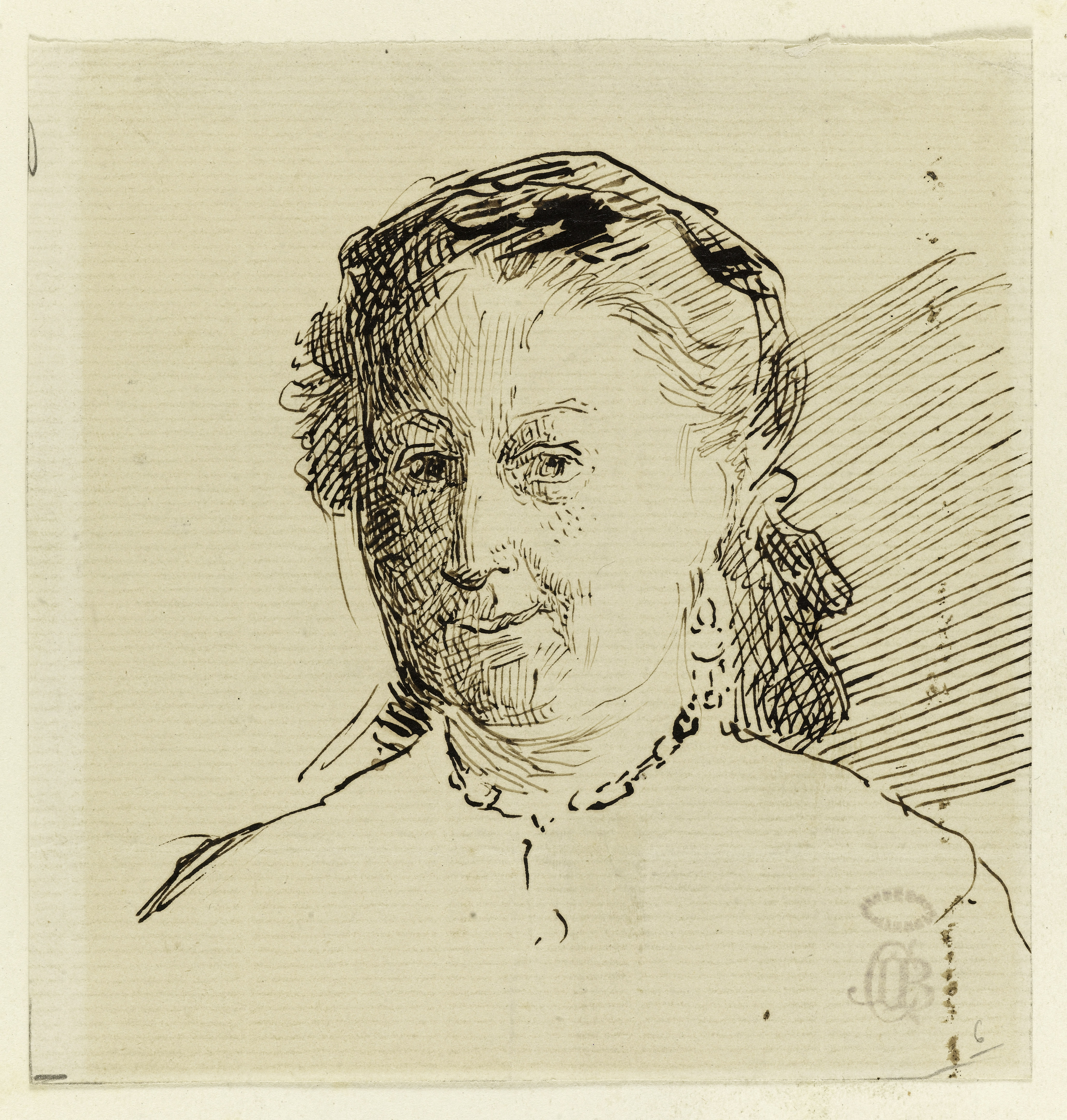 Jean-Baptiste Carpeaux, Portrait de la vicomtesse de Montfort (p. 6 de l'album)