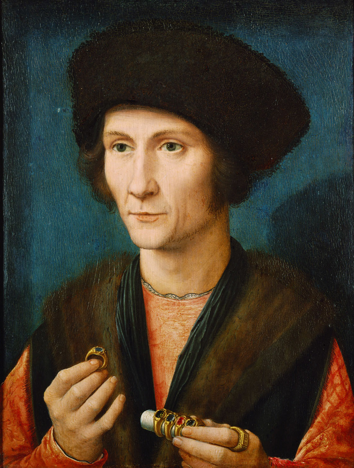 Gerard David, Portrait of a Goldsmith