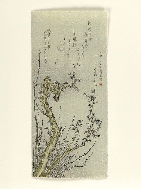Kubo Shunman, Old Plum Tree