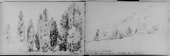 Daniel Huntington, Hudson Towards Fishkill Landing, 1871 (from Sketchbook)