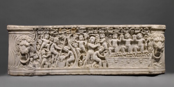 Unknown, Sarcophagus representing a Dionysiac Vintage Festival