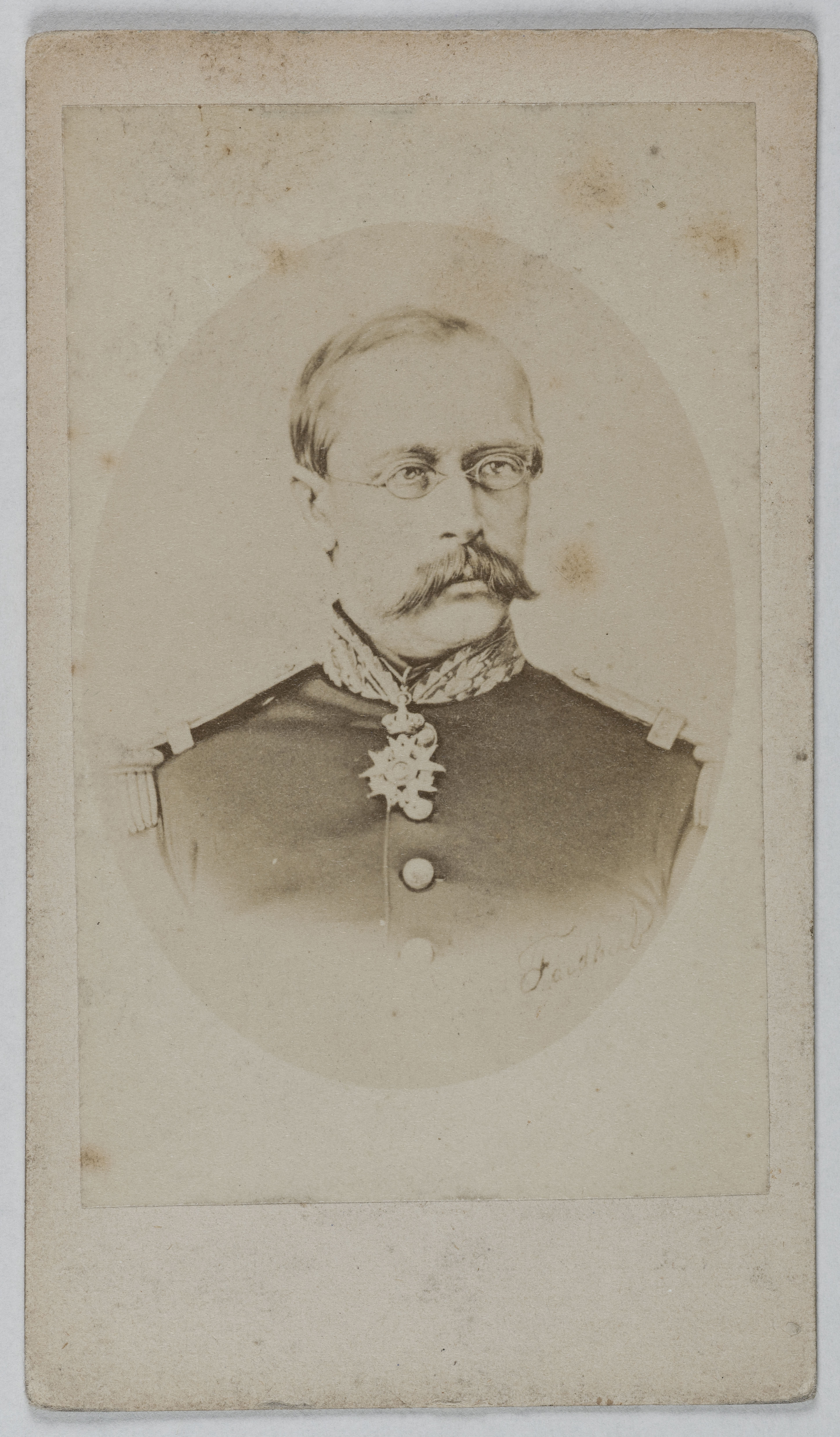 Anonyme, Portrait de Faidherbe Louis Léon César, (1818-1889), (général, homme politique)