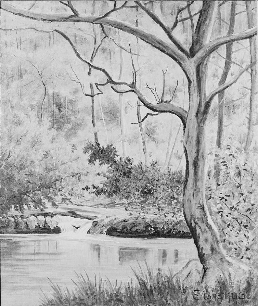 Louis Eilshemius, Woodland Brook
