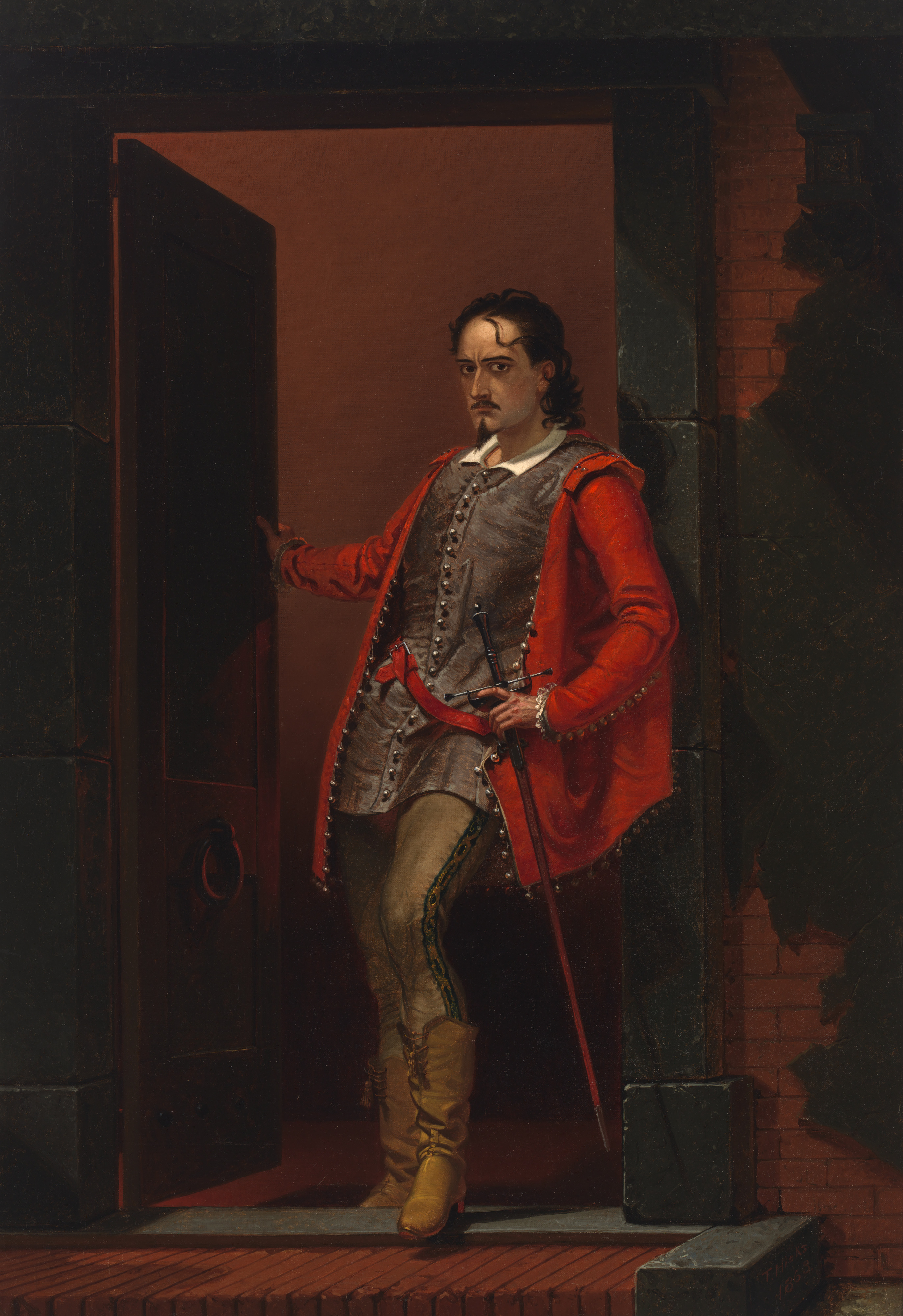 Thomas Hicks, Edwin Booth