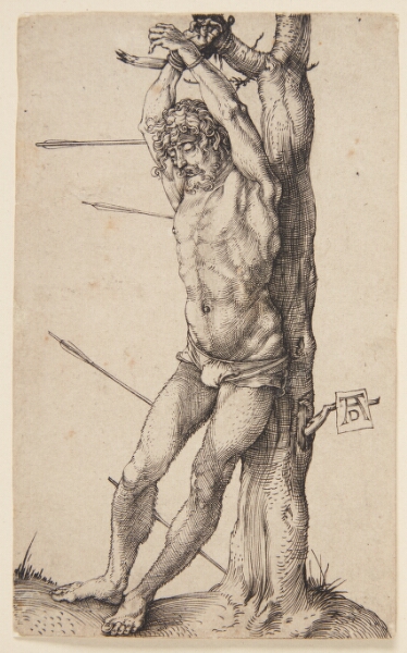 Albrecht Dürer, Den Hellige Sebastian, bundet til et træ
