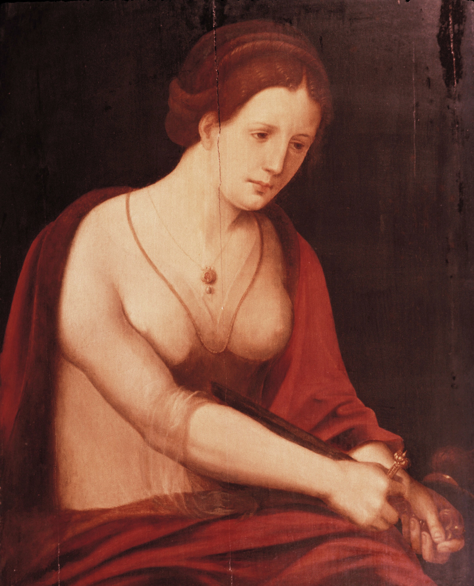 Master of the Female Half-Lengths, The Death of Lucretia