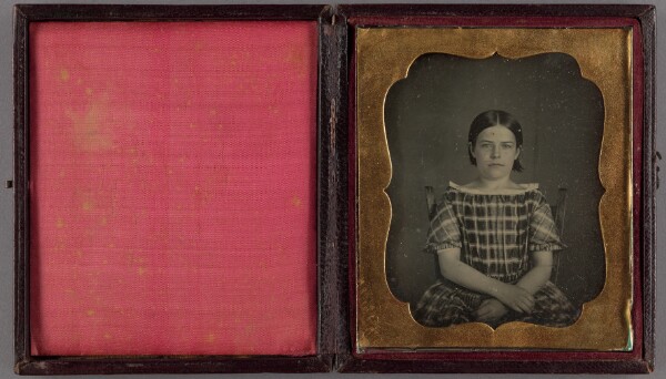 Unknown, [Portrait of a Seated Girl]