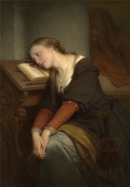 Nicaise De Keyser, Margaret at the Church
