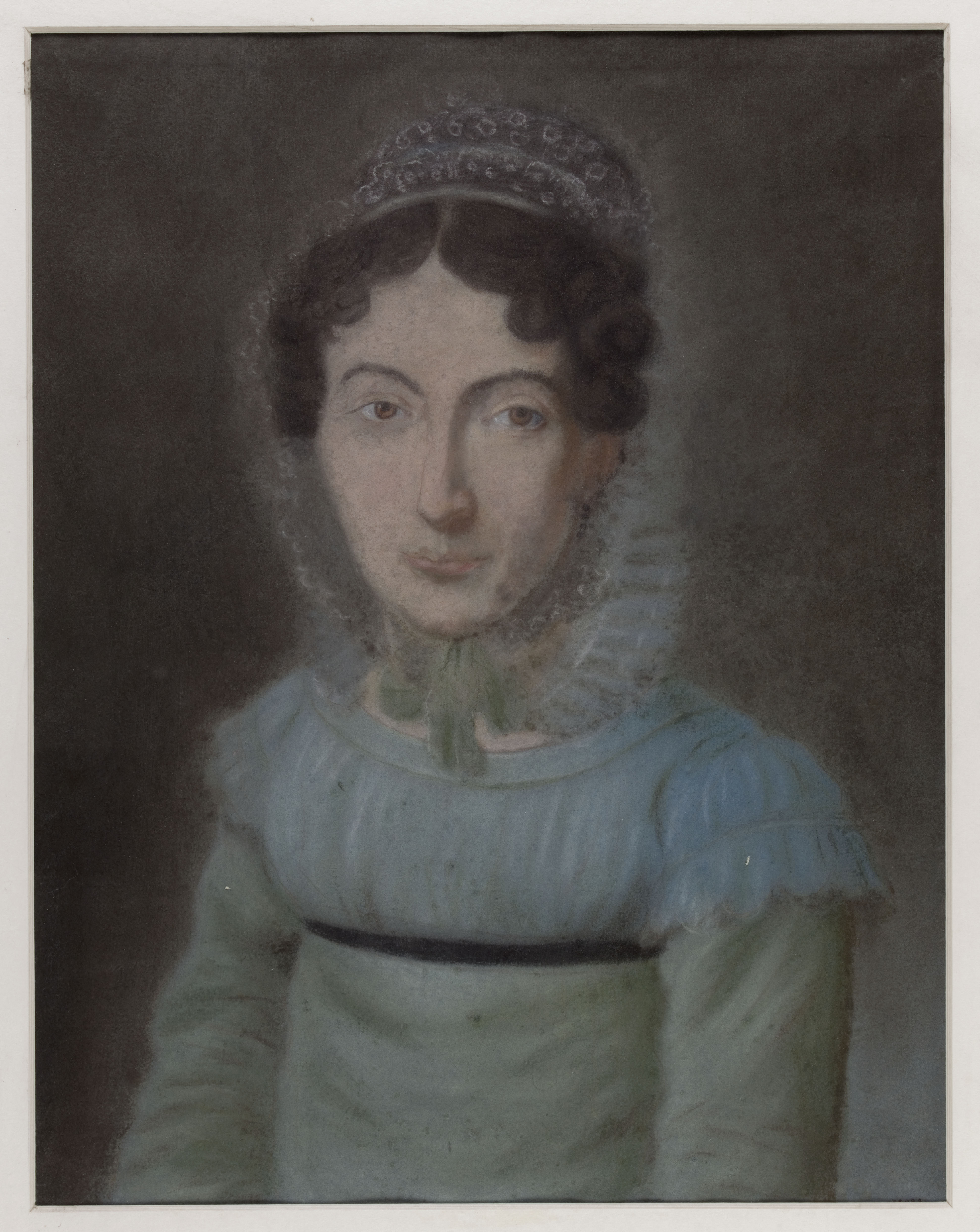 Anonyme, Portrait d'une jeune fille à mi-corps