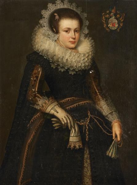 anonymous, Portrait of Mertijntje van Ceters (1609-24)
