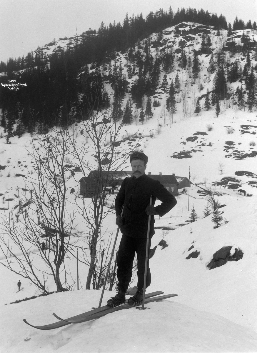 Anders Beer Wilse, Prot: Odd Skiklubs Skirend - Olav Bjåland 1ste premie 2/2 1908