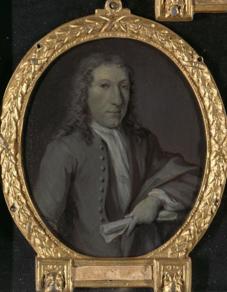 Jan Maurits Quinkhard, Portrait of Gijsbert Tijssens (1693-1732), Playwright in Amsterdam