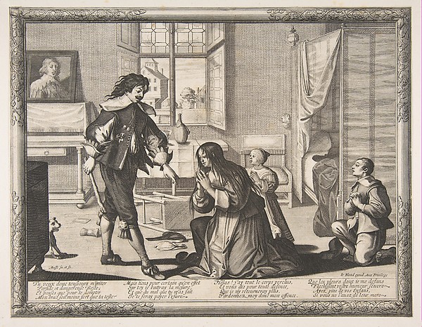 Abraham Bosse, The Wife-Beater