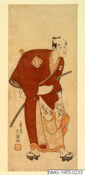 Ippitsusai Buncho, Träsnitt, Bildkonst, Print, Woodcut, Woodblock