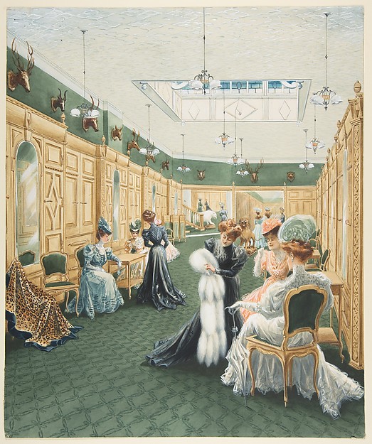 Anonymous, French, 19th century, A London Furrier