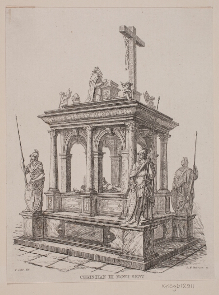 Julius Magnus-Petersen, Christian III Monument