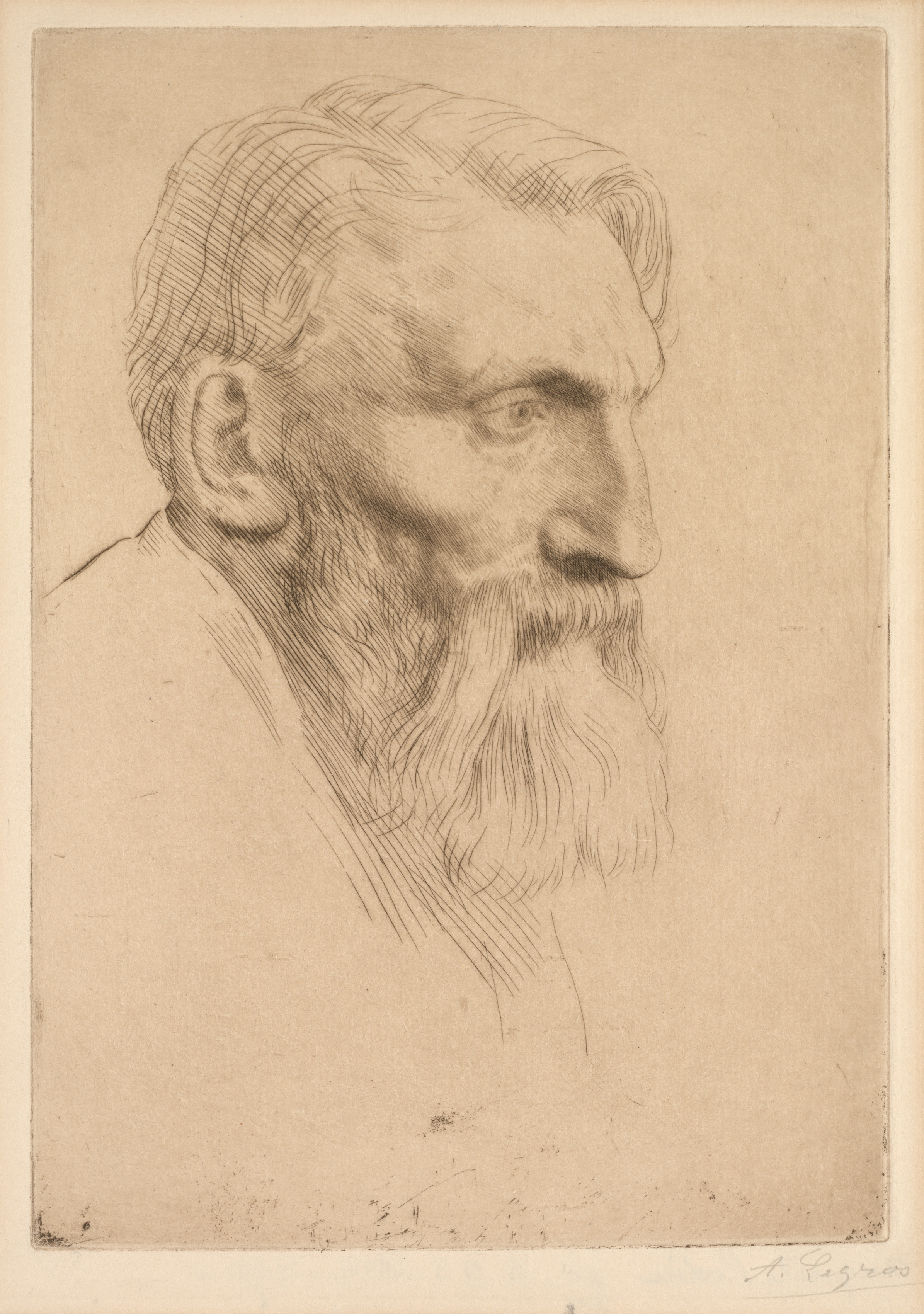 Alphonse Legros, Auguste Rodin