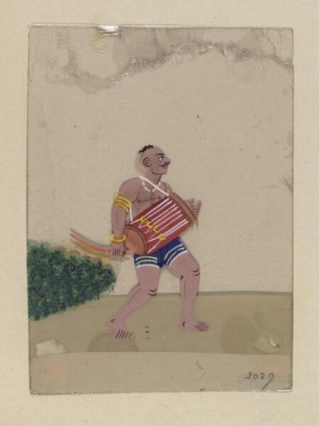 Unknown, One of twelve paintings of occupations, mainly entertainers.