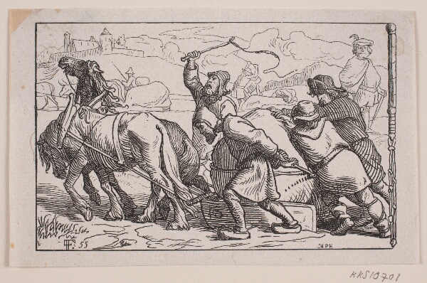 H.P. Hansen, "Kalø Ruiner" af A. Fabricius