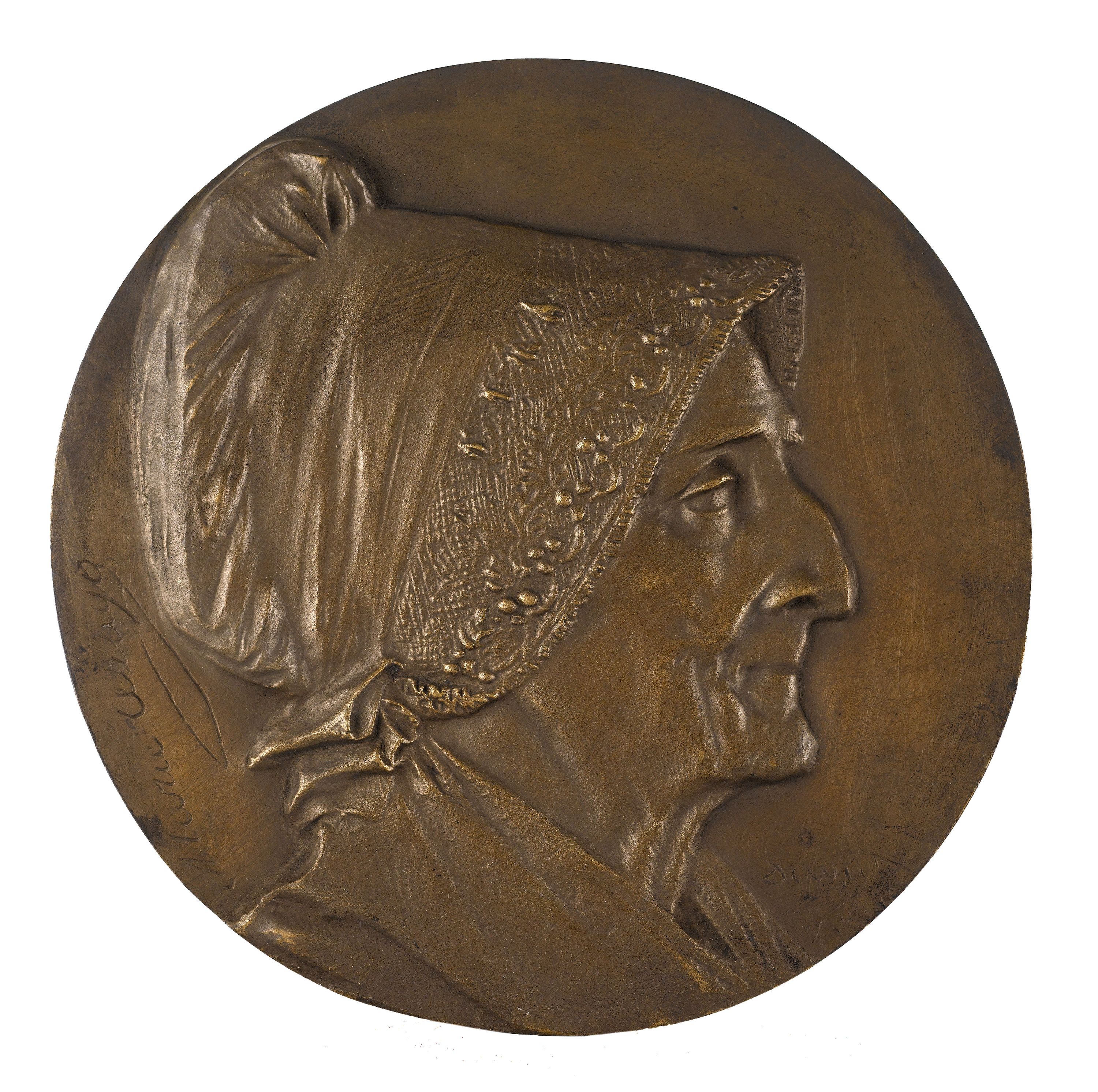 David d'Angers, Portrait de Marie-Anne-Agathe Arago (1755-1845)