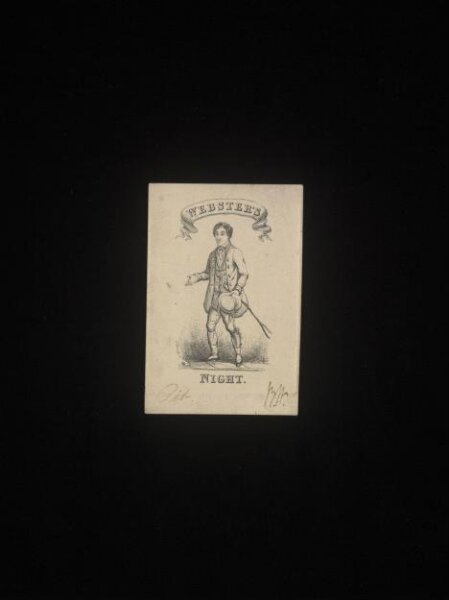 Unknown, Webster's Night