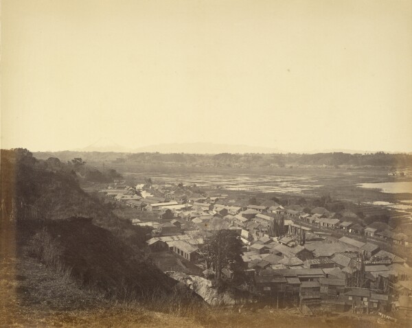 Felice Beato, Fusi-Yama from the New Road