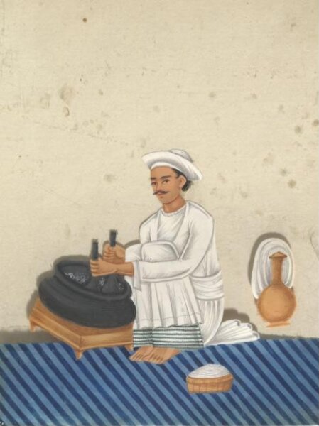 Unknown, One of eighteen paintings of trades and domestic servants.