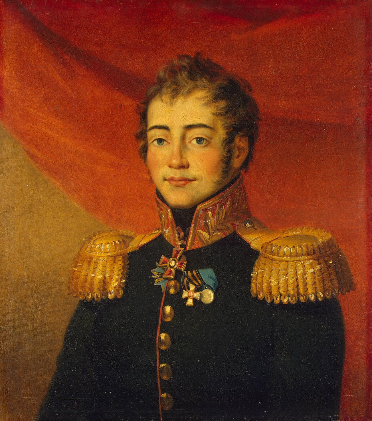 Unknown artist, Portrait of Dmitry P. Lyapunov (1775-1821)